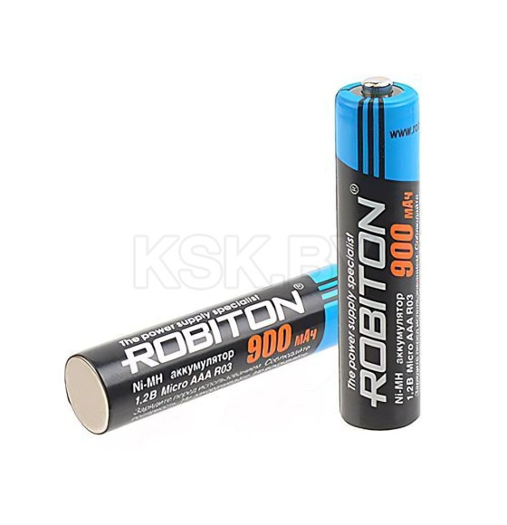 Аккумулятор AAA BL-2 Ni-MH (никель-металлогидридные) 900 mAH Robiton (БЛ08796) 