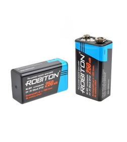 Аккумулятор крона MH-9 250 mAH Robiton