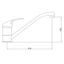 Смеситель для кухни Gross Aqua Mini, 3210213C-G0110 (3210213C-G0110) 