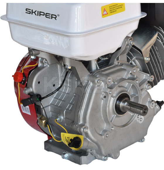 Двигатель бензиновый SKIPER N192F(K) (18 л.с., вал диам. 25мм х60мм, шпонка  7мм) (SN192F(K).00) 