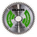 Диск пильный по дереву 190х60Tх30 мм тонкий рез Industrial Hilberg HWT192 (HWT192) 