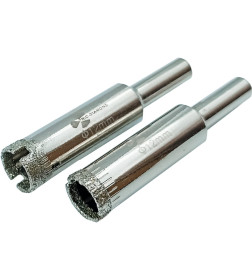 Коронка алмазная по керамике и кафелю 12 мм (2 шт.) Trio-Diamond 400012