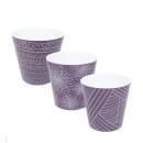 Вазон "Деко" 130х125 мм со вставкой (с декором Этно: фиолетовый) Алеана 114040ЭФиол (114040ЭФиол) 