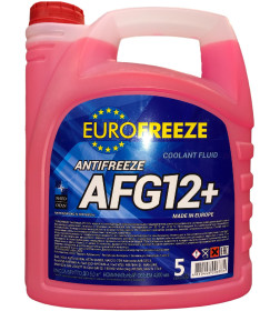 Антифриз Eurofreeze AFG 12+ -35C  красный,   4,8 кг