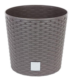 Горшок пластиковый Flower pot RATO Tubus – UMBER