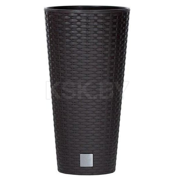 Горшок пластиковый Flower pot RATO Tubus – anthracite (DRTUS400-S433) 