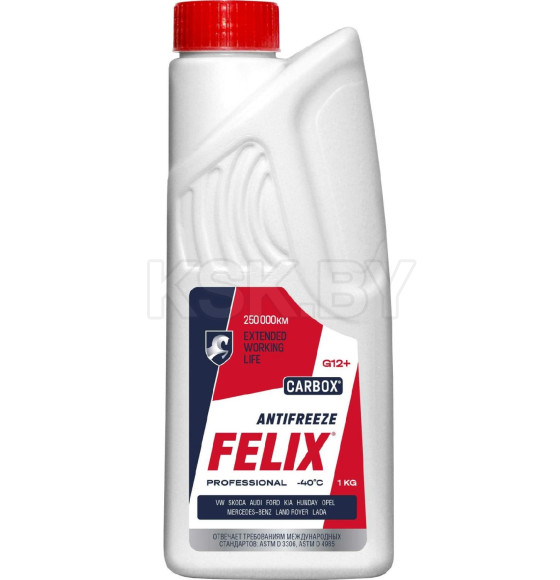 Антифриз Felix CARBOX RED G12 1кг (430206032) 