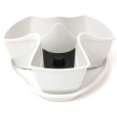 Горшок пластиковый Flower pot COUBI– WHITE (DKN3001-S449) 