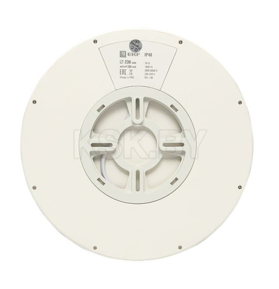 Умный потолочный светильник 230мм 18W EKF Connect  (sclwf-230-cct) 