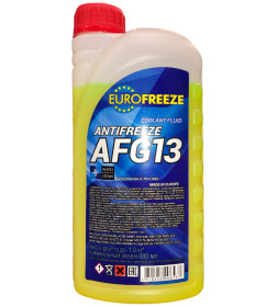 Антифриз Eurofreeze AFG 13 -35C желтый, 1кг 