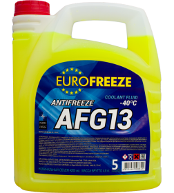 Антифриз Eurofreeze AFG 13 -35C желтый, 4,8кг 