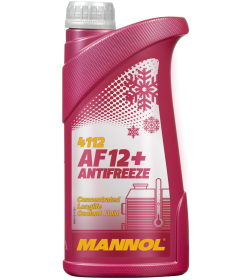 Антифриз Mannol AF12+ концентрат -75C (красный) 1Л