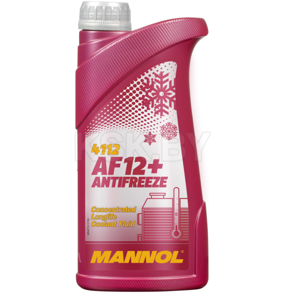 Антифриз Mannol AF12+ концентрат -75C (красный) 1Л (MN4112-1) 