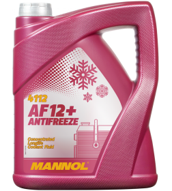 Антифриз Mannol AF12+ концентрат -75C (красный) 5л (5,6кг)