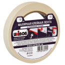 Лента малярная 19мм х 50м белая UNIBOB 28134 (28134) 