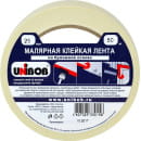 Лента малярная 25мм х 50м белая UNIBOB 28135 (28135) 