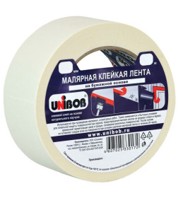 Лента малярная 19мм х 25м UNIBOB 84724