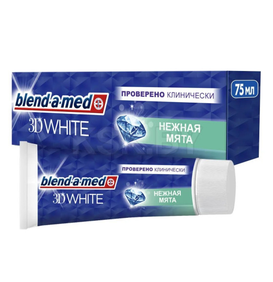 Зубная паста Blend-a-med 75мл 3D White Нежная мята (7020) 