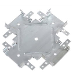 Соединитель одноуровневый 60х27х0,6мм (КРАБ)