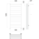 Полотенцесушитель Хендрикс П12 500х1200 (4670078529831) 