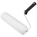 Валик поролон 10 см х 42 мм с ручкой 6 мм "Black Edition" DECOR 680-8100 (680-8100) 