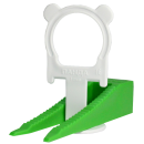 Система выравнивания плитки "Панда" 1,0 мм (зажим 40 шт. + клин 40 шт.) DECOR 447-4040 (447-4040) 