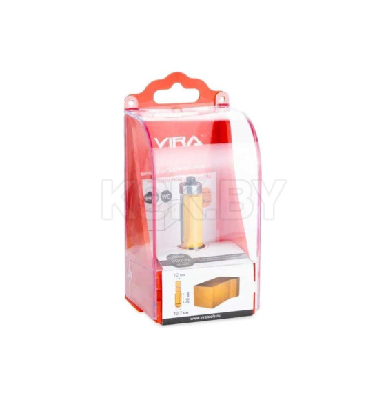 Фреза кромочная прямая Ø 12 х 26 мм, нижний подшипник VIRA L553334 (L553334) 