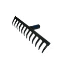 Грабли сварные 18 зуб. Заря