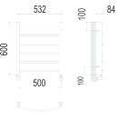 Полотенцесушитель Классик П6 500х600 (4670078530226) 