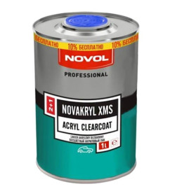 Лак бесцветный акриловый Novol XMS 2+1 1000мл.
