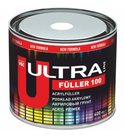 Акриловый грунт Novol ULTRA II FULLER 100 белый 400мл.