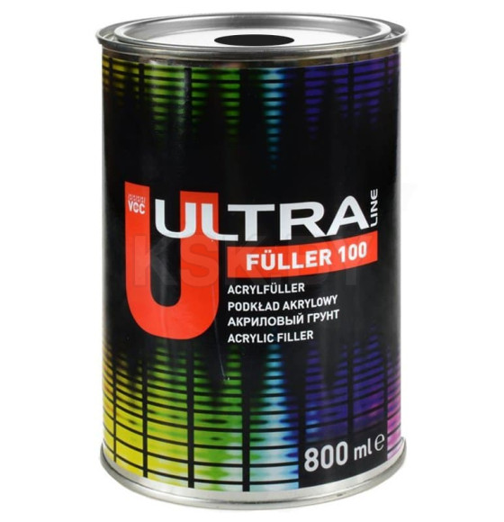 Акриловый грунт Novol ULTRA II FULLER 100 черный 800мл. (0261)