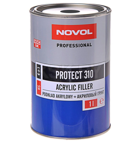 Акриловый грунт Novol Protect 310 HS 1.0л (черный) (37141) 