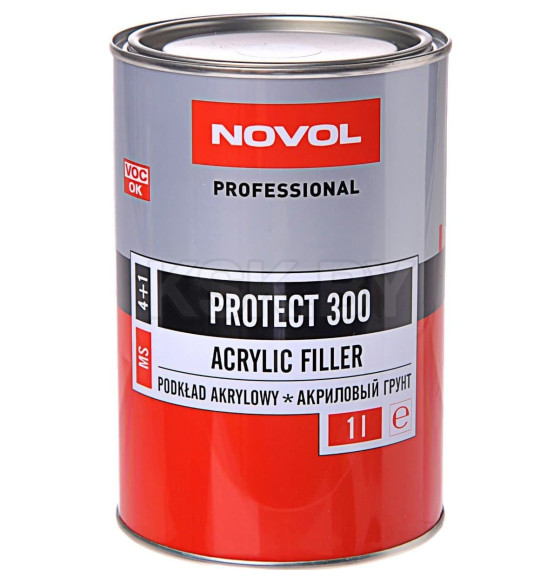 Акриловый грунт Novol Protect 300 MS 1.0л (белый) (7031) 