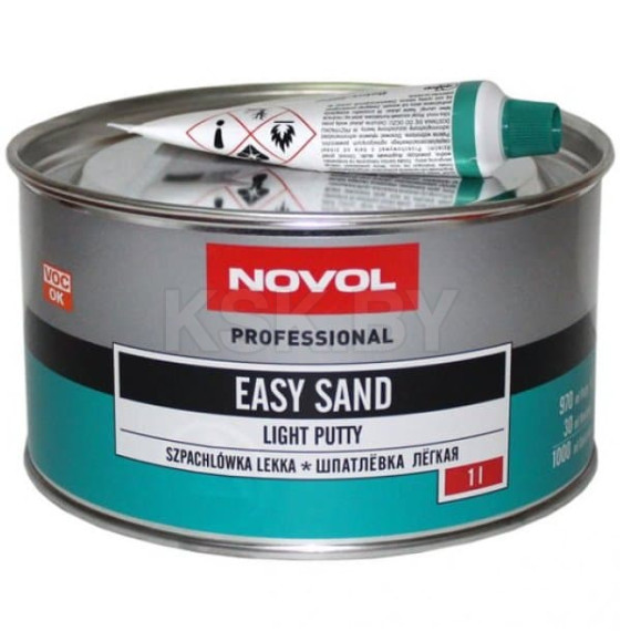 Шпатлевка легкая EASY SAND NOVOL 1.0л (31512) 