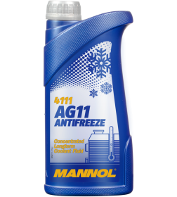 Антифриз Mannol AG11 концентрат -75C (синий) 1 Л