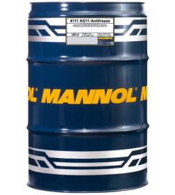 Антифриз Mannol AG11 концентрат -75C (синий) 208 л.