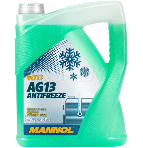 Антифриз Mannol AG13 -40C зел прозрачная кан 5л (5.4кг) (MN4013-5) 