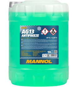 Антифриз Mannol AG13 -40C зеленый 10л.