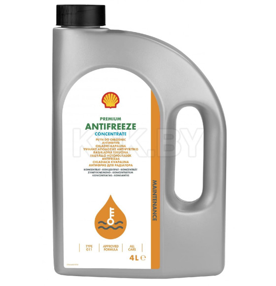 Антифриз Shell Premium Antifreeze Concentrate 774 (синий) 4л.