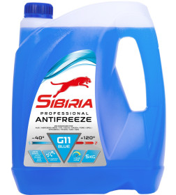 Антифриз SIBIRIA ANTIFREEZE-40 (синий) 5кг