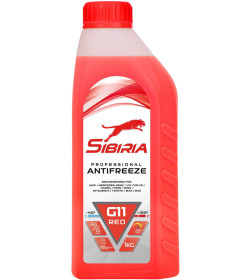 Антифриз SIBIRIA ANTIFREEZE-40 красный 1кг