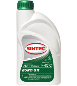 Антифриз SINTEC-40 G-11 Euro (зелёный) 1кг