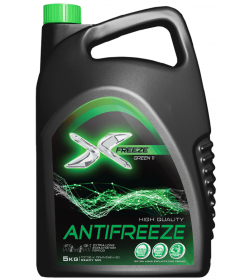 Антифриз X-FREEZE Green 5кг