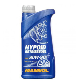 Трансмиссионное масло Mannol Hypoid 80-W90 GL-4/GL-5 LS, 1л.