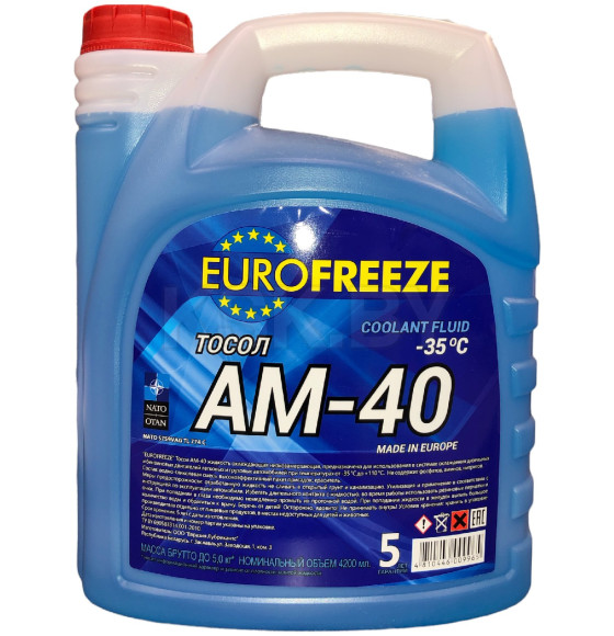 Тосол АМ40 EUROFREEZE 4,8 кг (56101) 