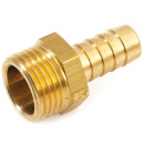 Штуцер  1/2"х18 мм нар., латунь, General Fittings