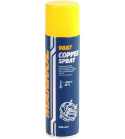 Высокотемпературная медная смазка Mannol Copper Spray 250мл.