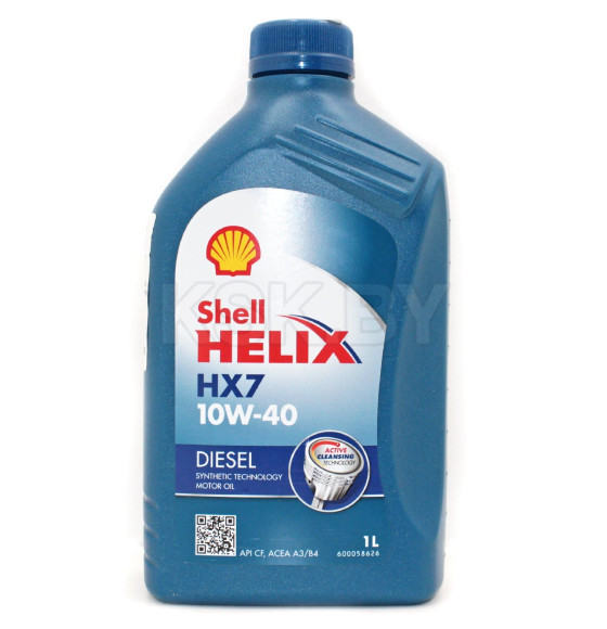 Масло моторное Shell Helix HX7 Diesel 10W-40 1л 