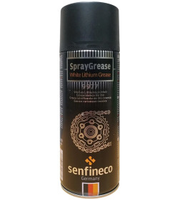 Смазка белая синтетическая литиевая Senfineco SprayGrease 450 мл